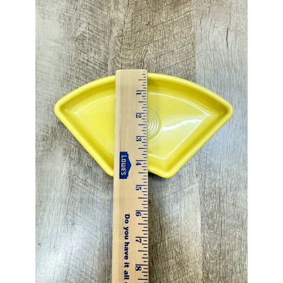 Fiesta Omni Relish Tray Insert Sunflower Yellow Bright Fiestaware Replacement - Picture 5 of 5